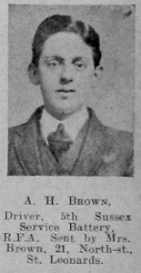A H Brown
