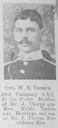 W E Thorpe