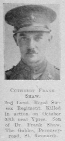 Cuthbert Frank Shaw