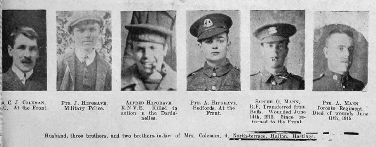 Coleman, C J, Hipgrave & Mann