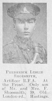 Frederick Leslie Shoesmith