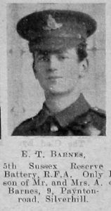 E T Barnes