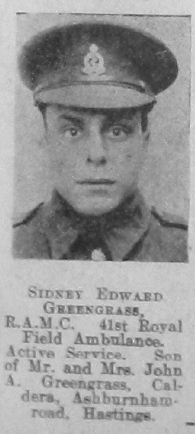 Sidney Edward Greengrass