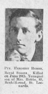 Herbert H Hobbs