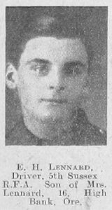 E H Lennard