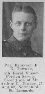 Reginald E Towner