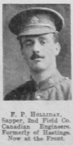 F P Holliday