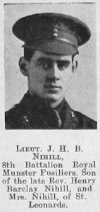 J H B Nihill