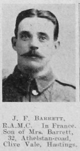 J F Barrett