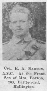 R A Barton