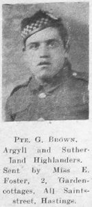 G Brown