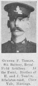 F Tomlin