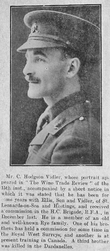 Charles Hodgson Vidler