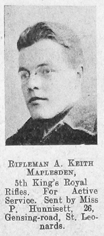 Arnold Keith Maplesden