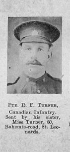 R F Turner