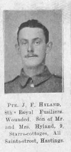 J F Hyland