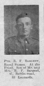 R F Sargent