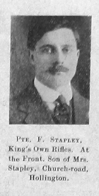 Frederick W Stapley