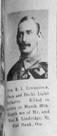 Ernest Leonard Lindridge