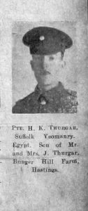Harry K Thurgar