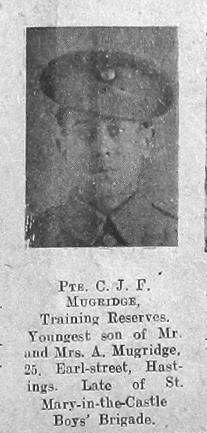 C J F Mugridge