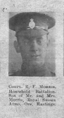 Reginald F Morris