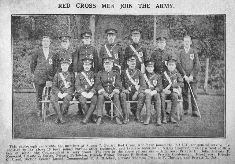Duke, Kenward, Coster, Sinden, Creed, Mitchell, Claridge & Catt