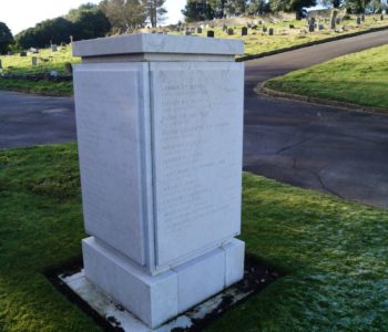 Hastings Cemetery Screen Wall 4