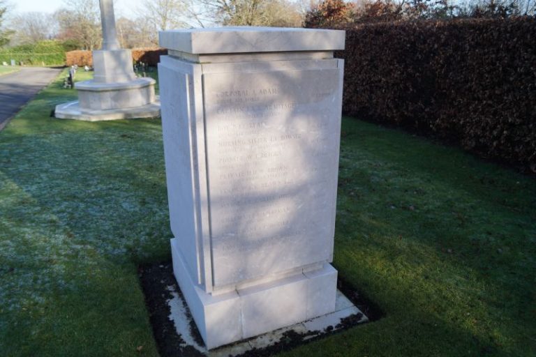 Hastings Cemetery Screen Wall 2