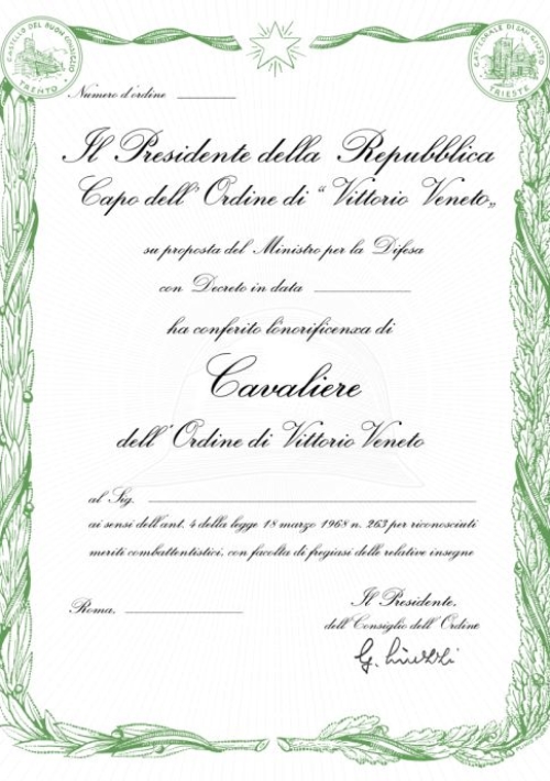 Cavaliere_di_Vittorio_Veneto_Diploma sml